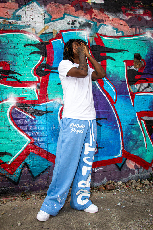 Blue Logo Sweats