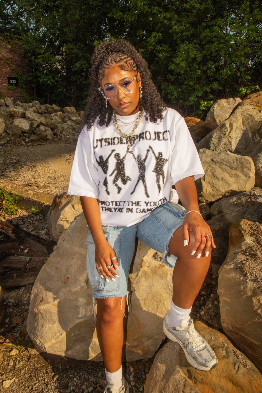 WHITE PROTECT THE YOUTH TEE