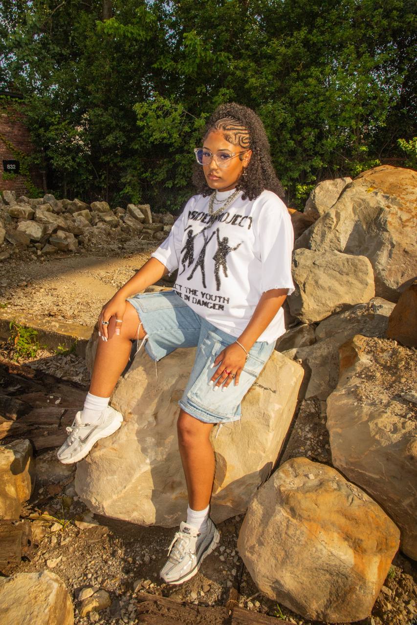 WHITE PROTECT THE YOUTH TEE