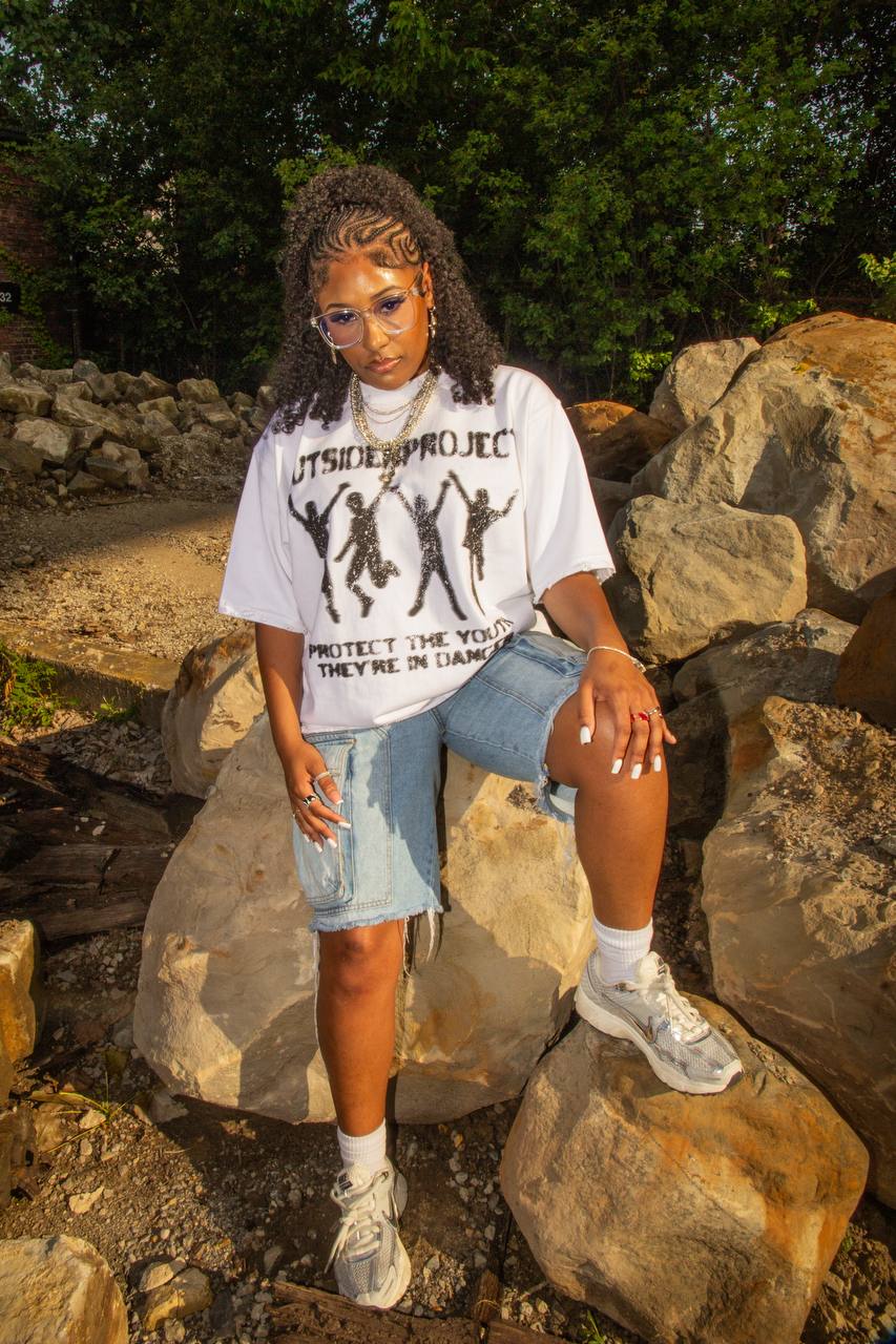 WHITE PROTECT THE YOUTH TEE