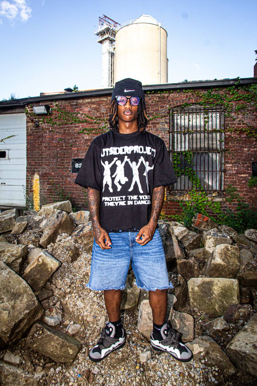 BLACK PROTECT THE YOUTH TEE